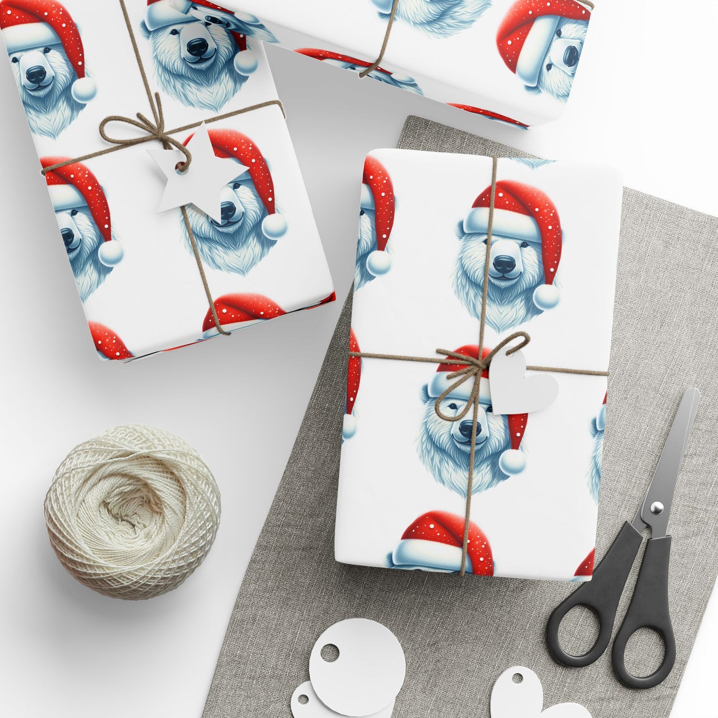 Wrapping Paper - Polar Bear Design