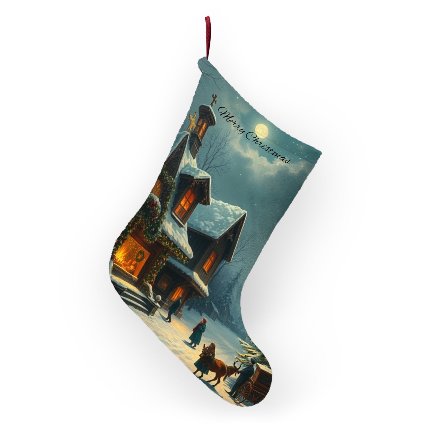 Scene Christmas Stockings