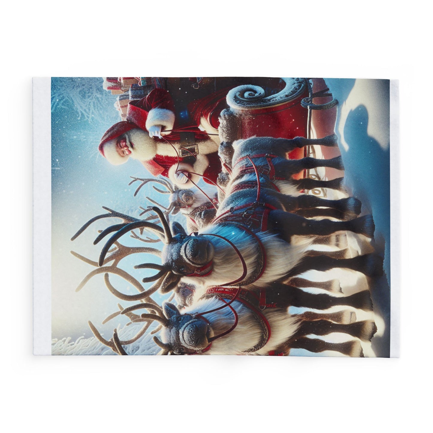 Santa Arctic Fleece Blanket