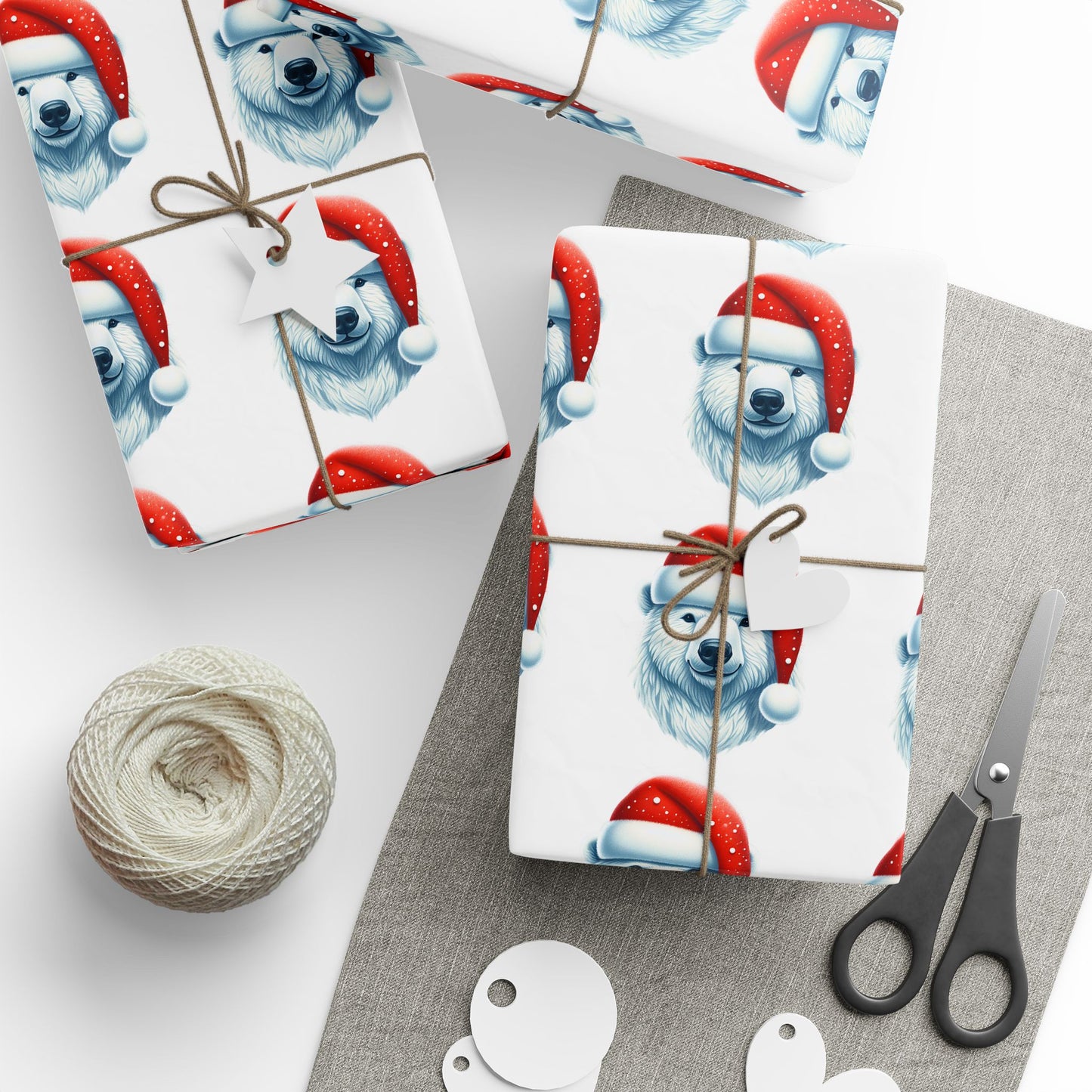 Wrapping Paper - Polar Bear Design