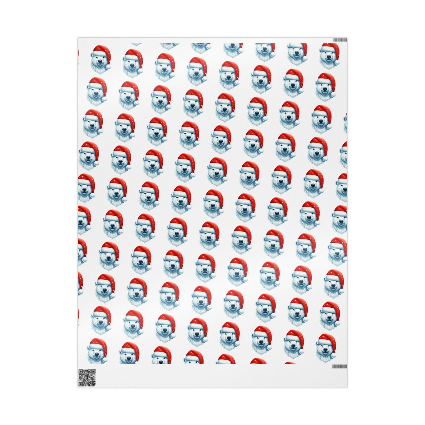 Wrapping Paper - Polar Bear Design