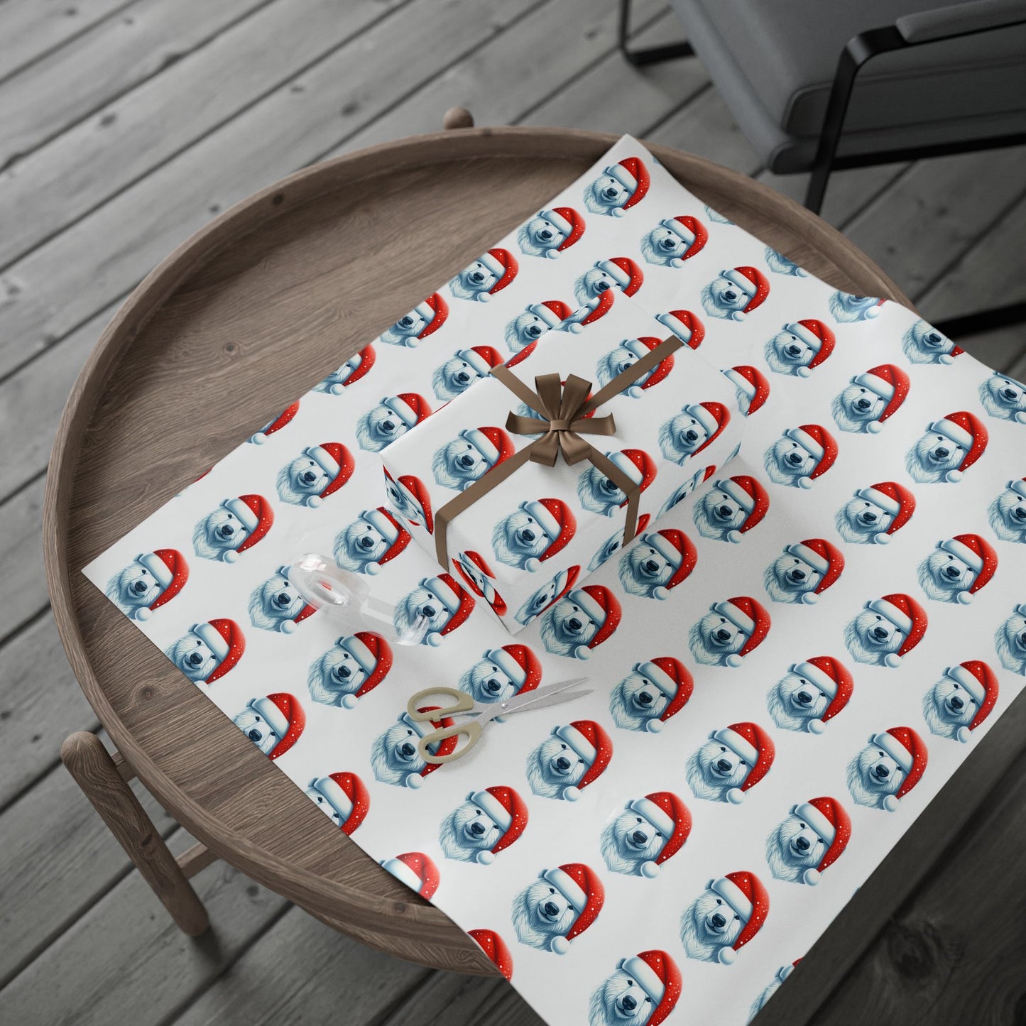 Wrapping Paper - Polar Bear Design