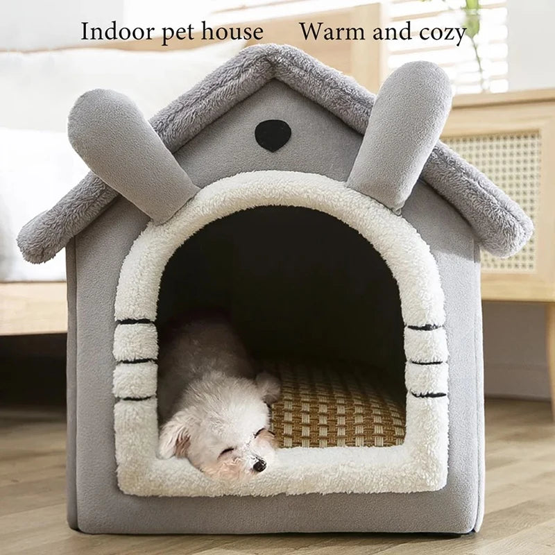 Cozy Dog Bed House – The Perfect Hideaway for Your Pet!