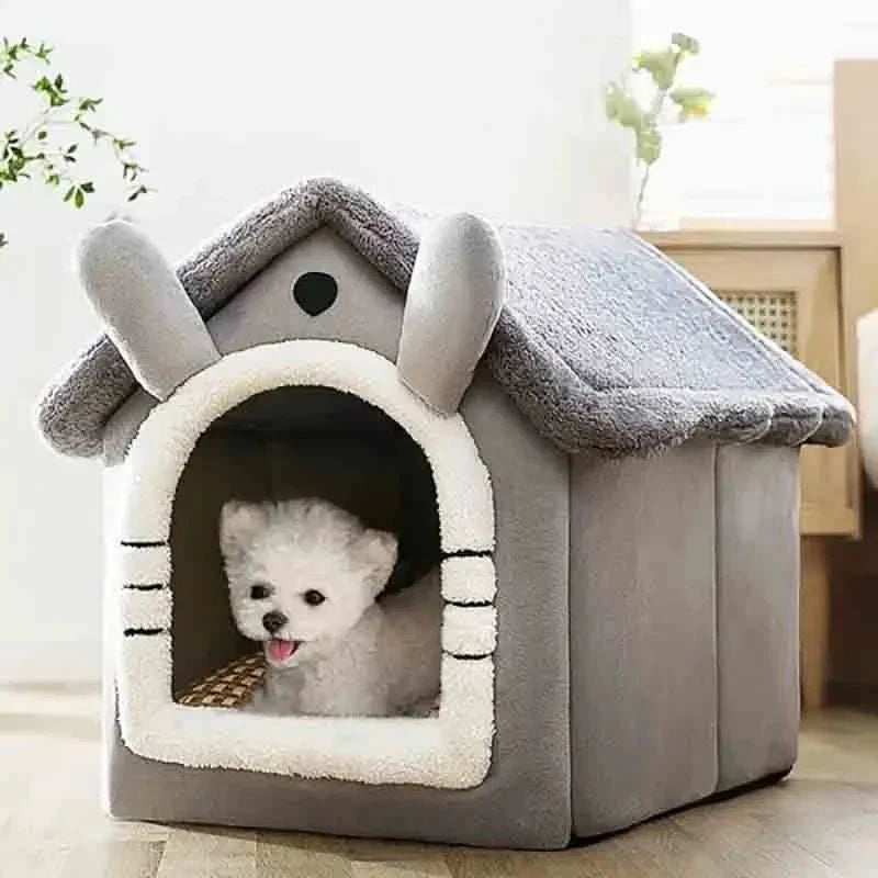 Cozy Dog Bed House – The Perfect Hideaway for Your Pet!