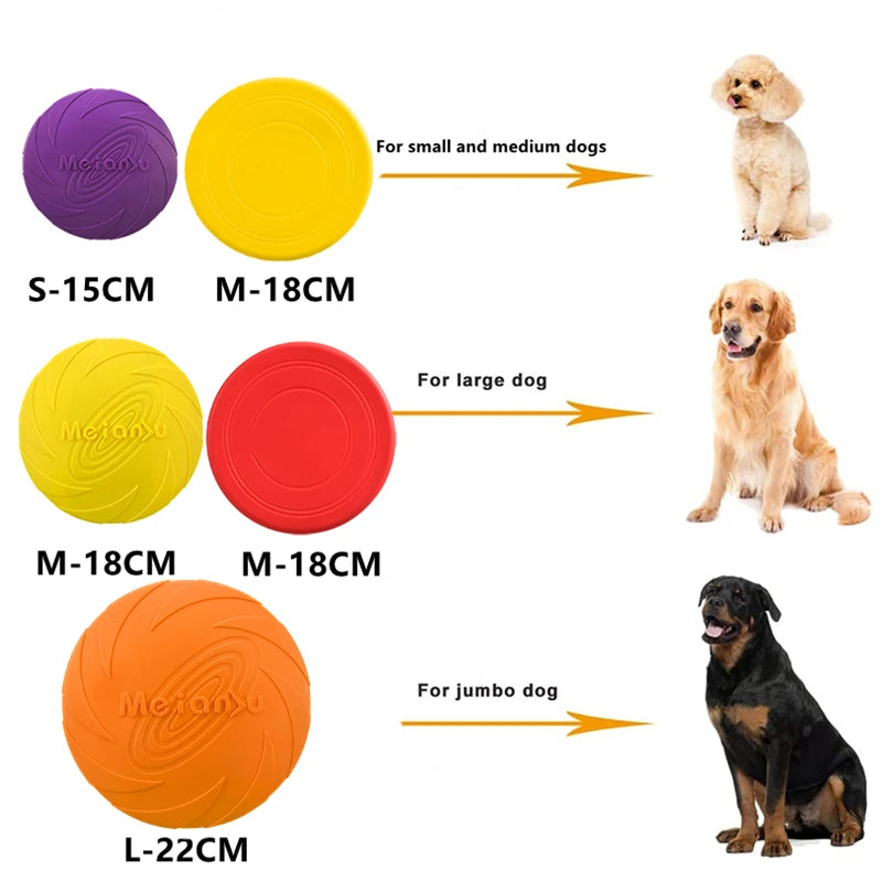 Bite-Resistant Flying Disc – Multifunctional Dog Training Toy