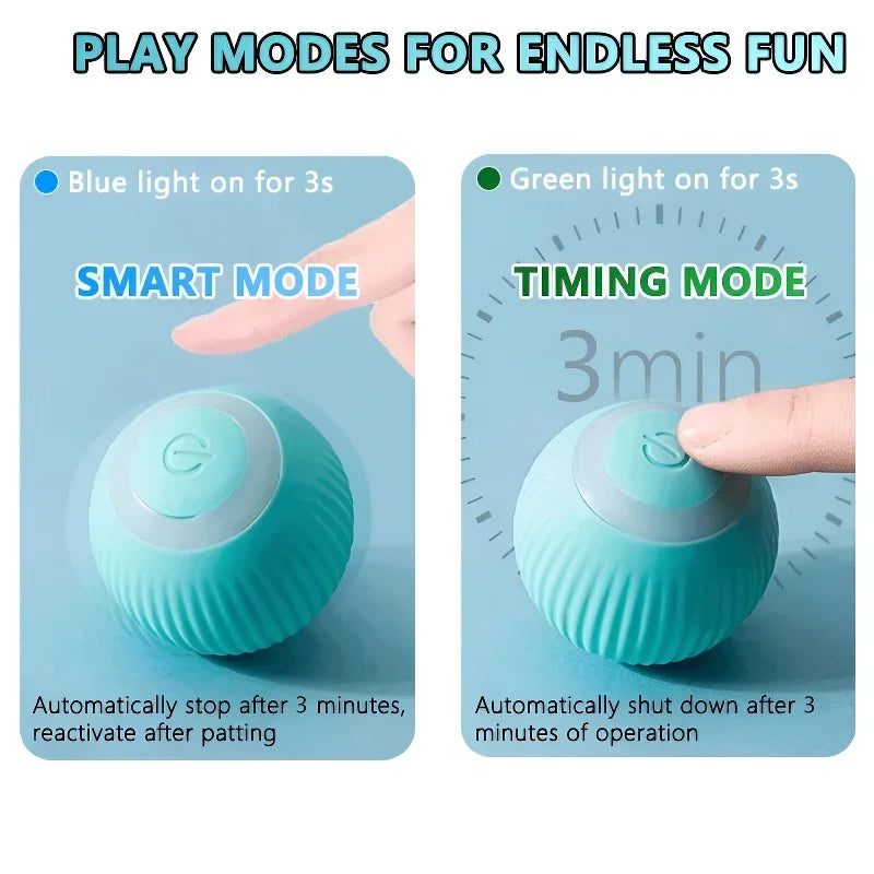 Interactive Smart Ball Cat Toy