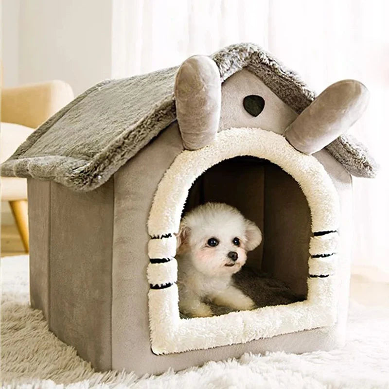 Cozy Dog Bed House – The Perfect Hideaway for Your Pet!